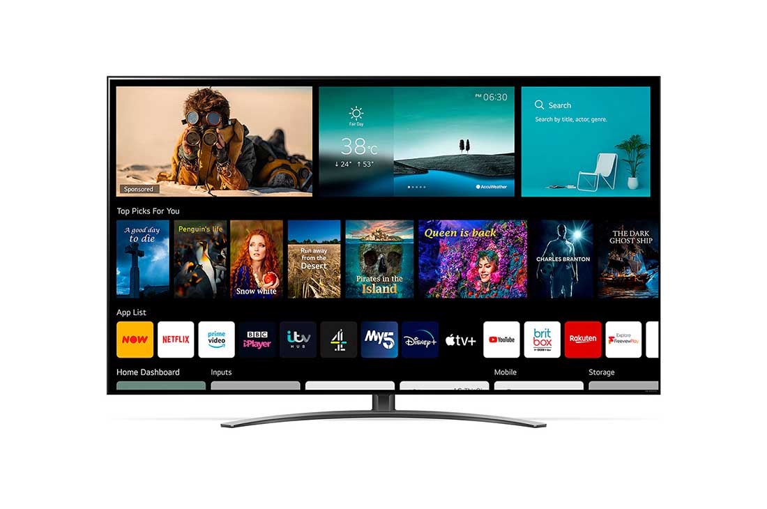 TV LG 50NANO816 (Nano Cell - 50'' - 127 cm - 4K Ultra HD - Smart TV)