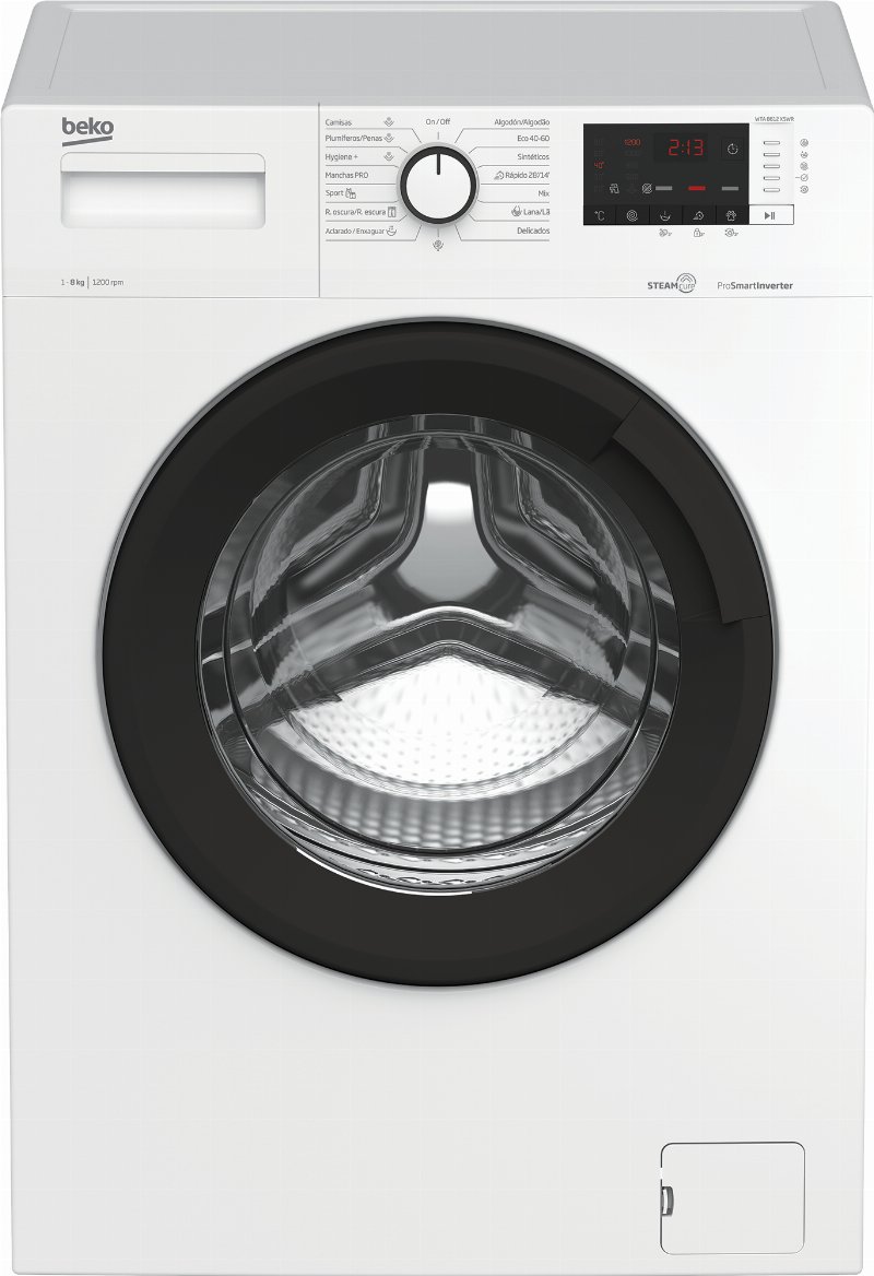 Máquina Lavar Roupa Beko WTA8612XSWR 8Kg